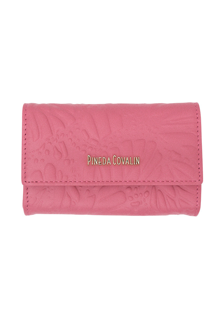 Cartera Mini Tuulis Piel Grabado Mariposa