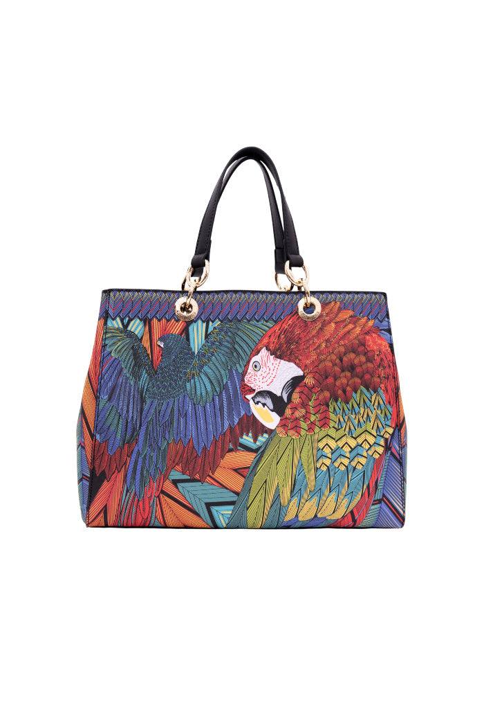 Bolsa Kaxan Saffiano Guacamaya