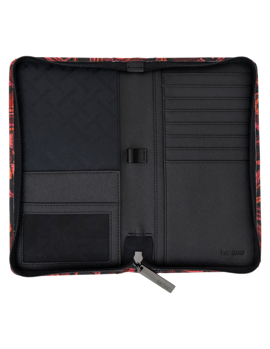 Porta Documentos Kóoch Saffiano Quetzalcóatl