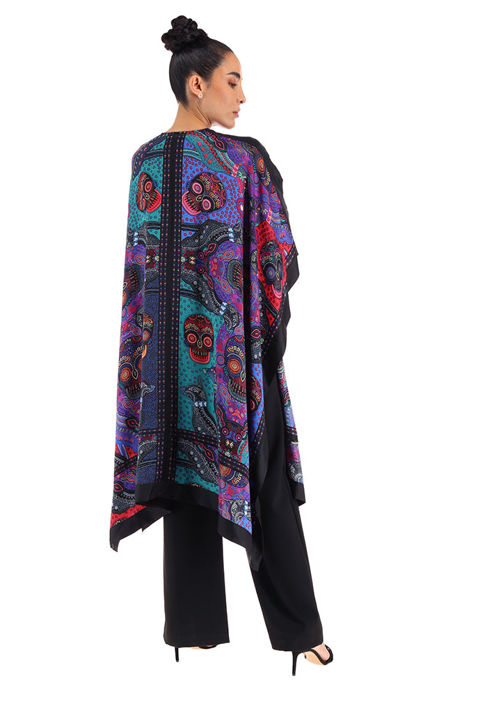 Kaftan Ndohi Día de Muertos Mictlan