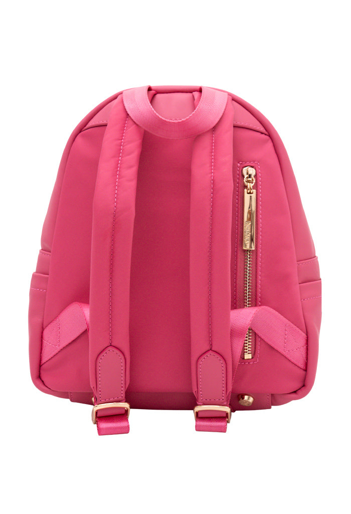 Mini Backpack Nuuk de Piel Grabado Mariposa