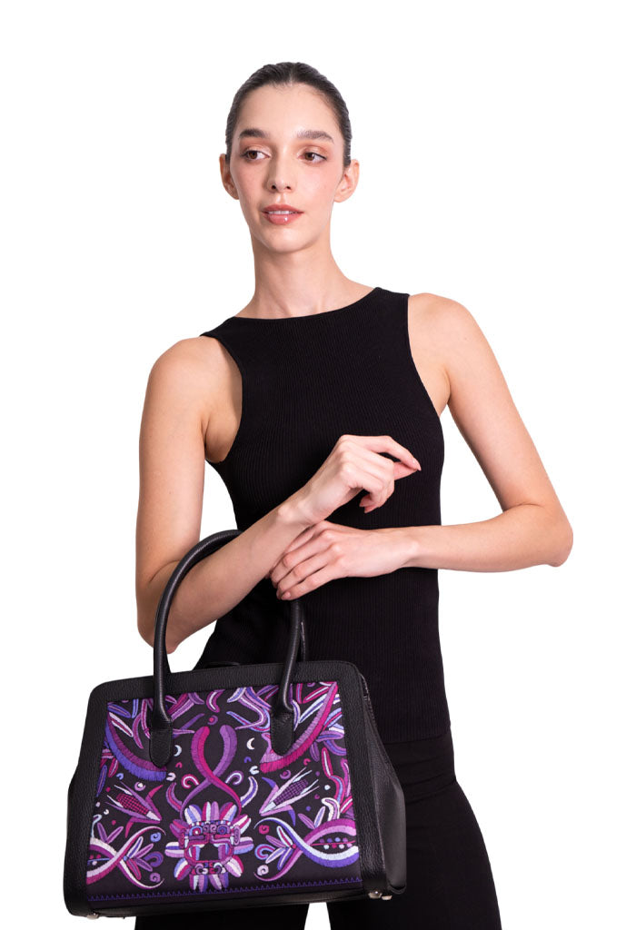 Bolsa Satchel Muul Quetzalcóatl
