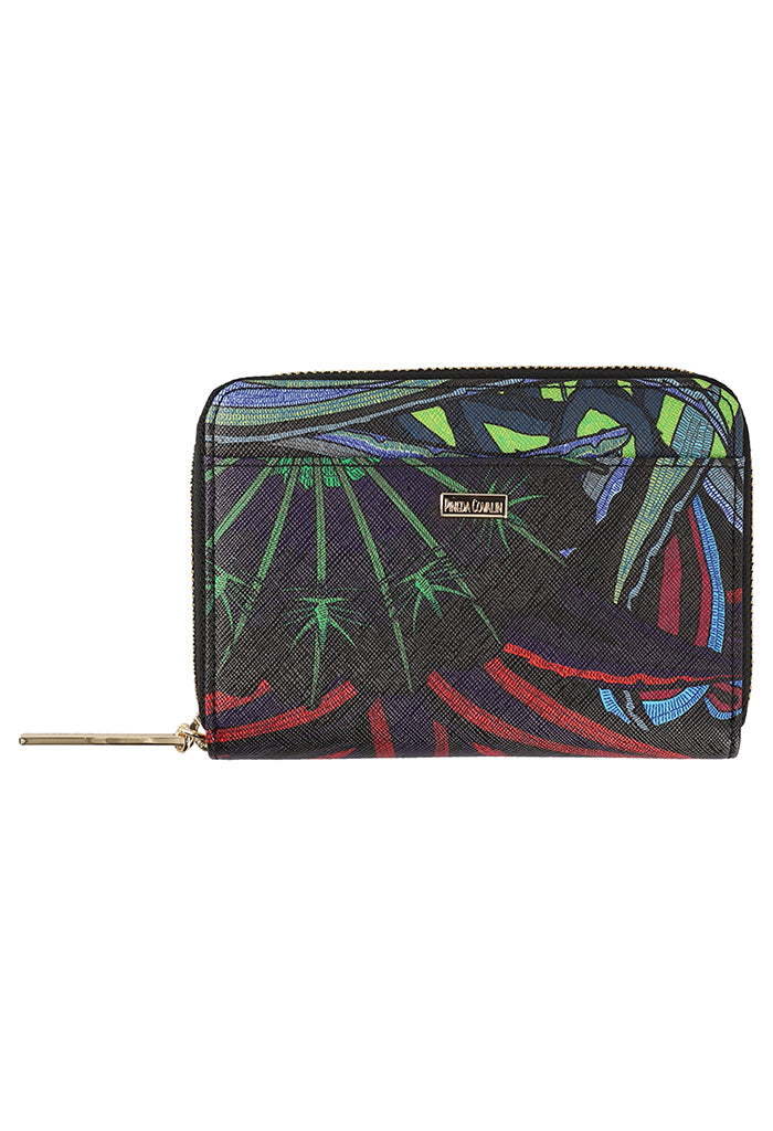 Cartera Mediana Saffiano Santuario Cactáceas