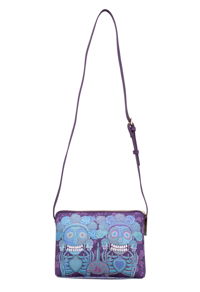 Bolsa Yaakun Saffiano Día de Muertos Catrina