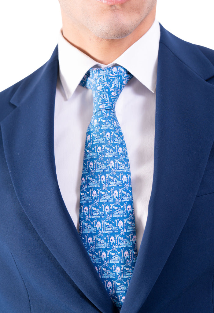 Corbata Mi Ciudad a Color