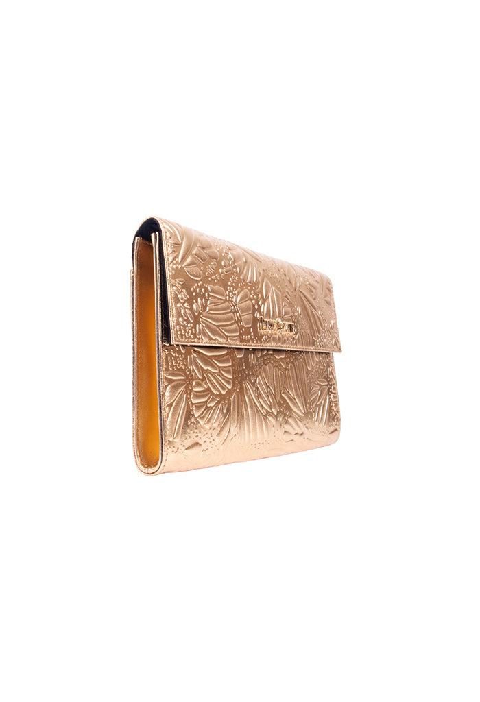 Bolsa Baas de Piel Grabado Mariposa