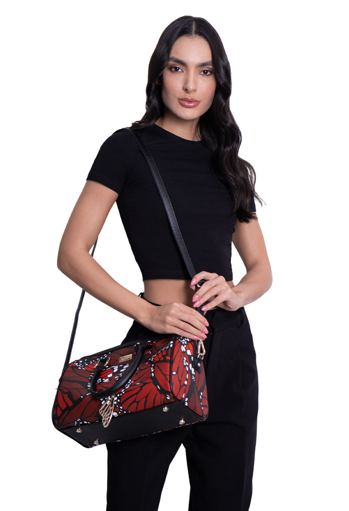 Maletín Chimaal Cilíndrico Mariposa Macro