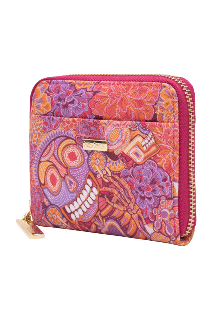 Cartera Chica Saffiano Dia de Muertos Catrina