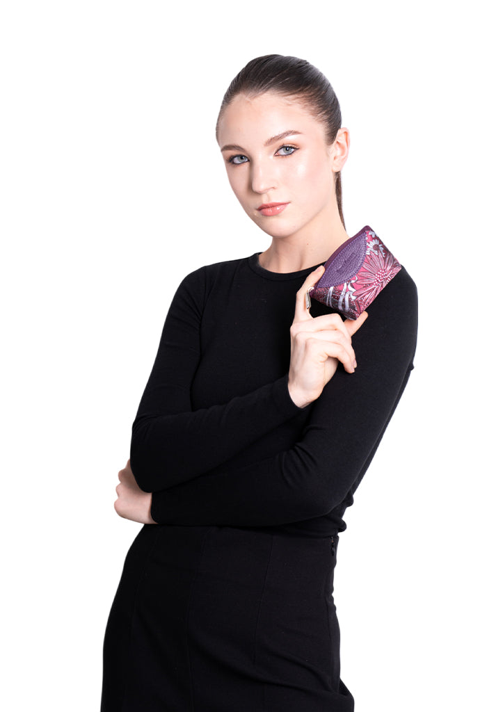 Monedero Tsunuun Jqd Herbolaria Flores