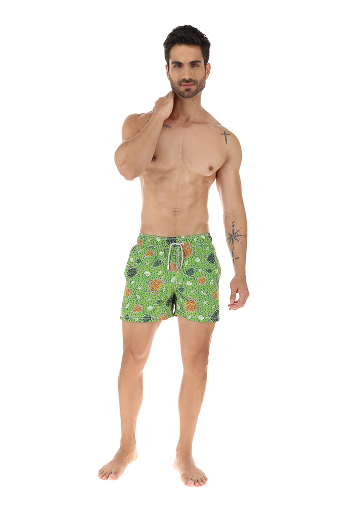 Traje de Baño Tortuga Marina Verde