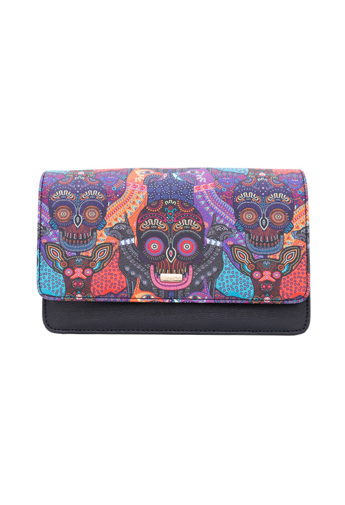 Bolsa Crossbody Kalan Día de Muertos Mictlán