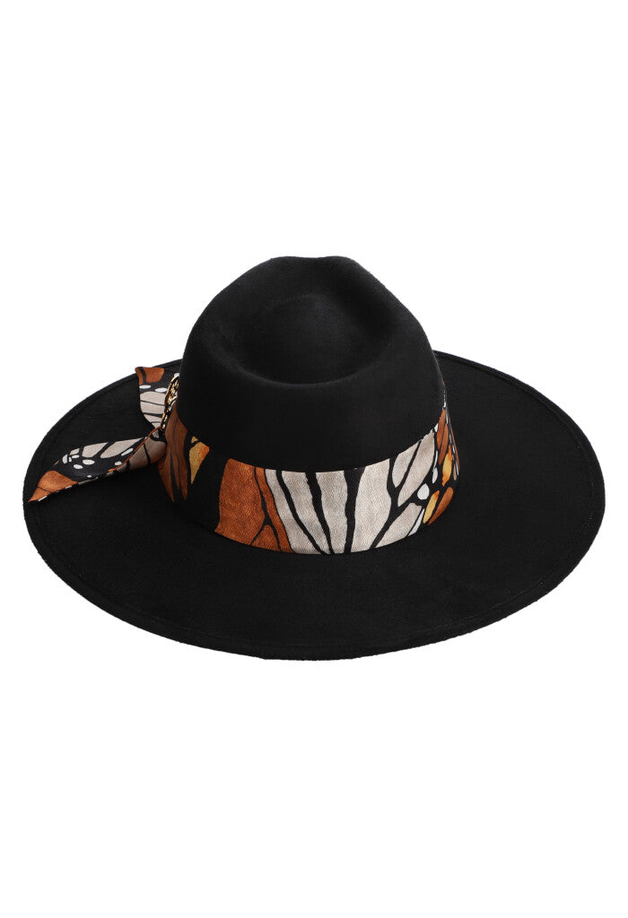 Sombrero Cehuallotl Verde Mariposa Macro