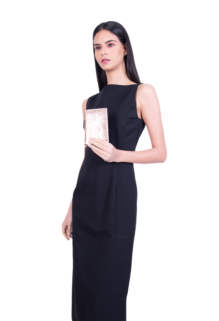 Porta Pasaporte Xuul de Piel Grabado Mariposa