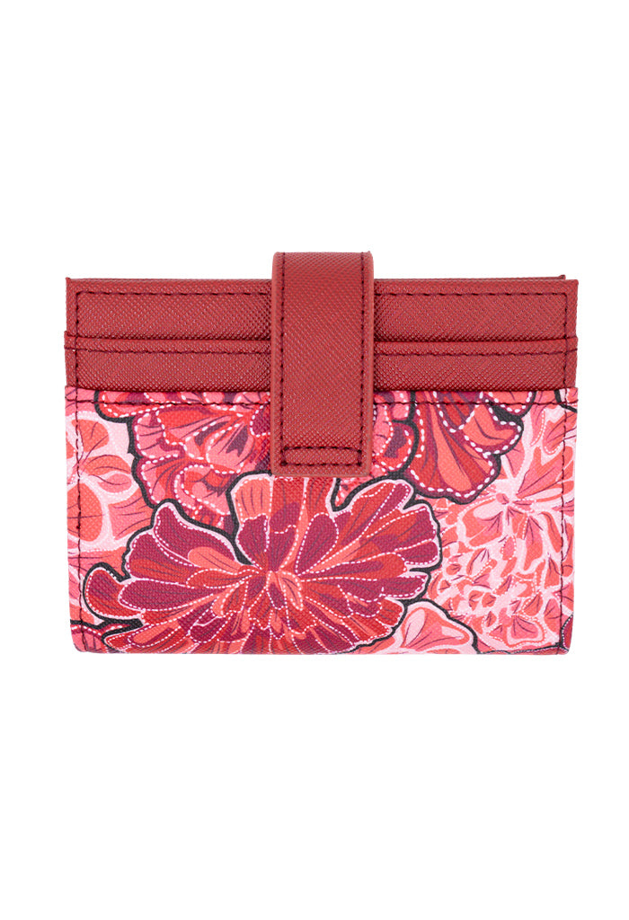 Tarjetero Meent Saffiano Cempasúchil