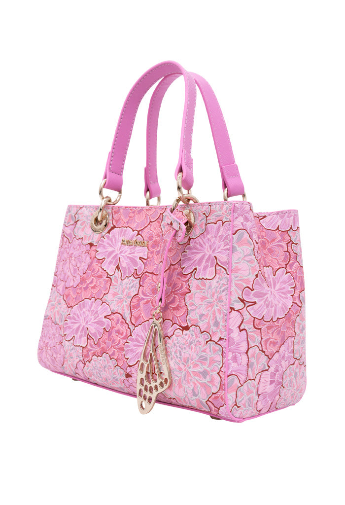 Mini Satchel Kaxan Saffiano Cempasúchil Ofrenda