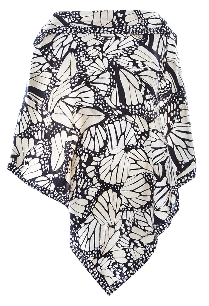 Poncho Mariposa Macro