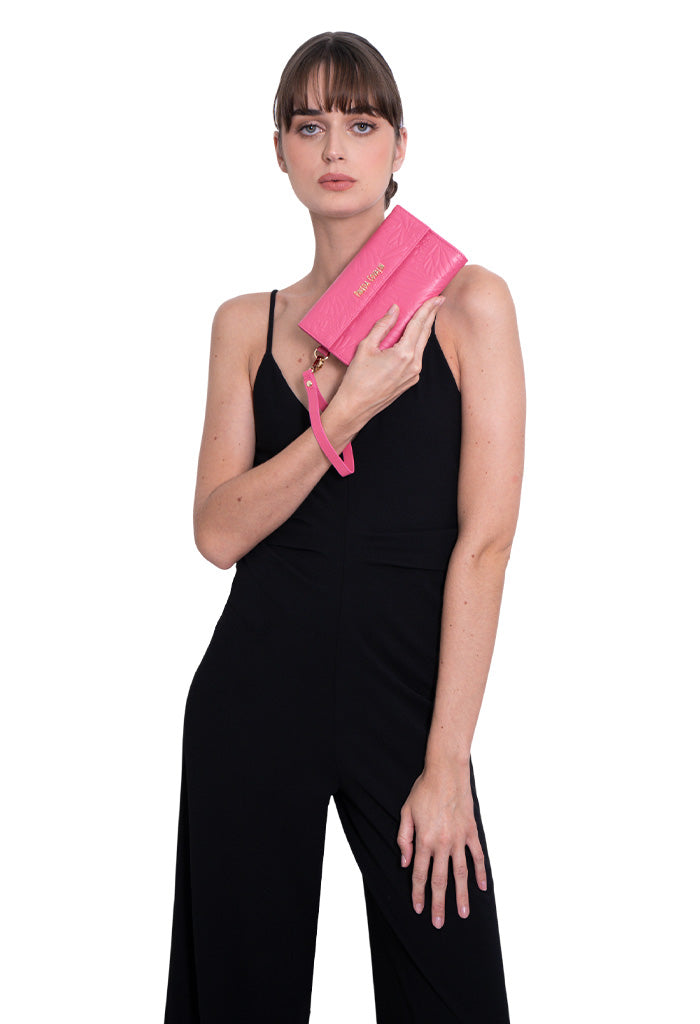 Bolsa Tsool de Piel Grabado Mariposa