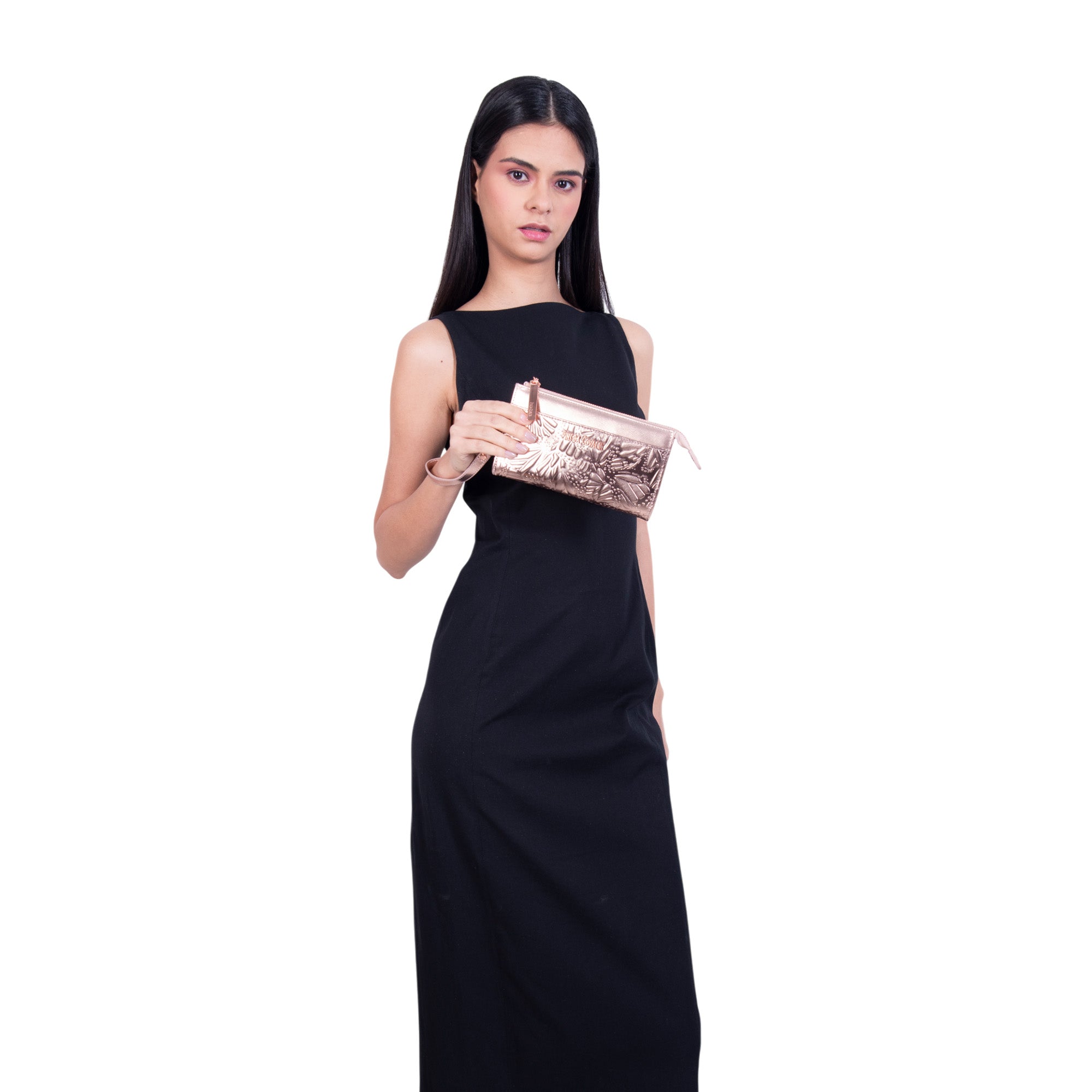 Bolsa Cheen de Piel Grabado Mariposa