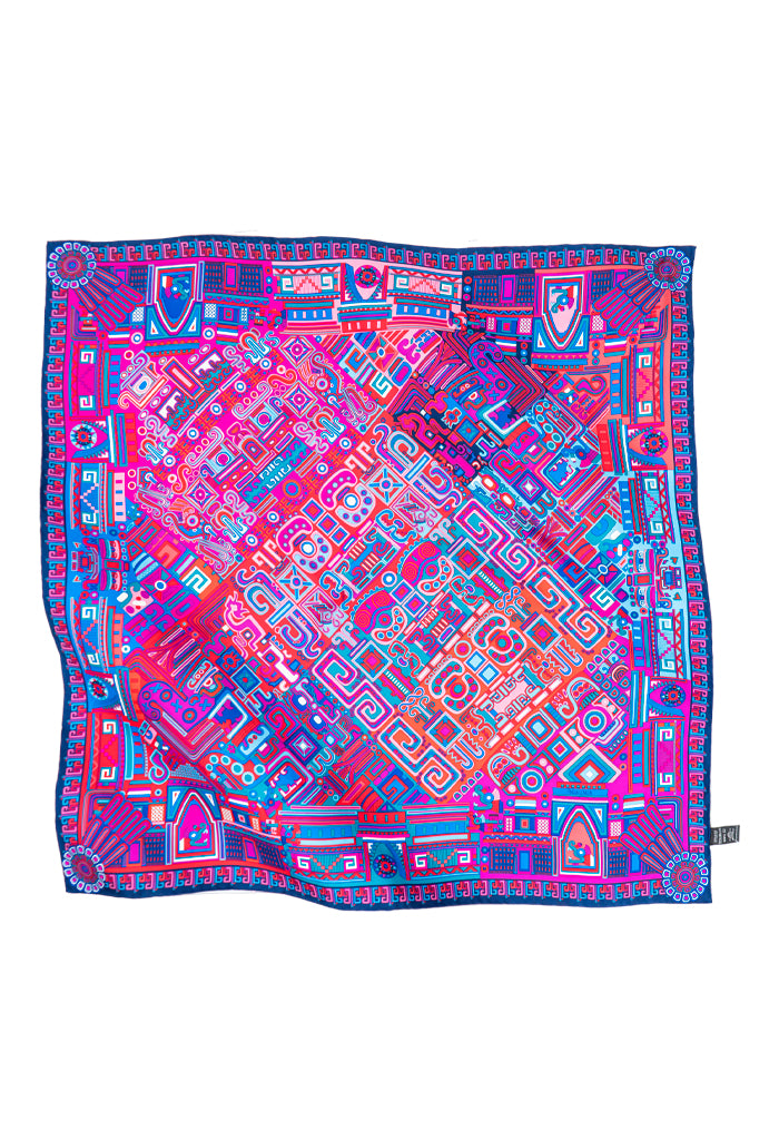 Mascada Ruta Puuc 90 cm