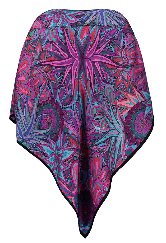 Poncho Santuario Cactáceas