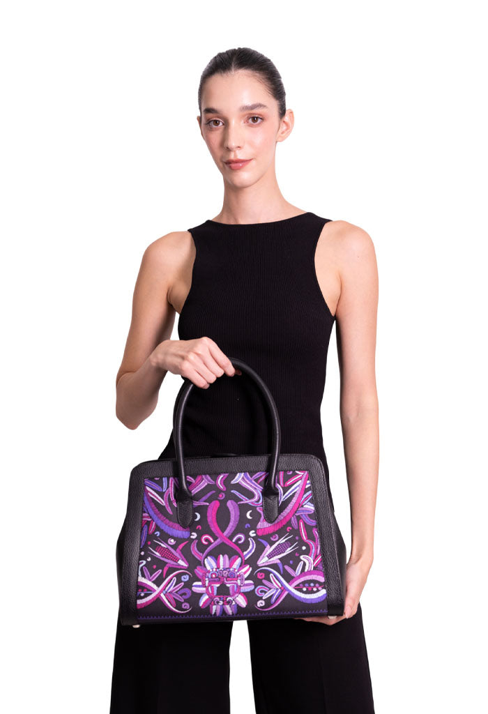 Bolsa Satchel Muul Quetzalcóatl