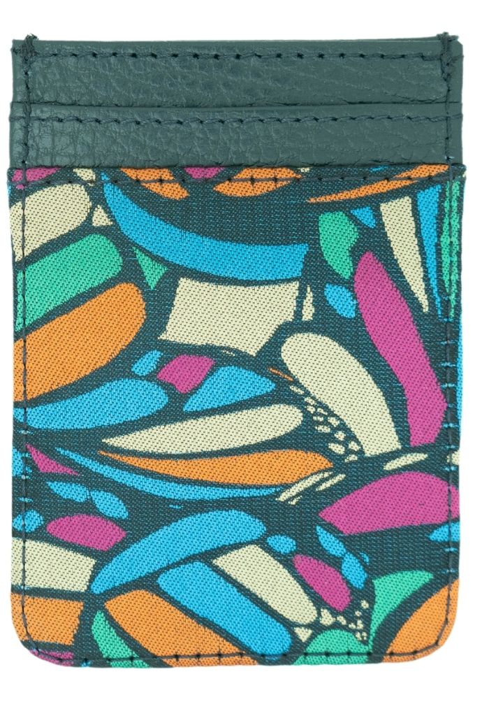 Tarjetero Piich Mariposa Abstracta