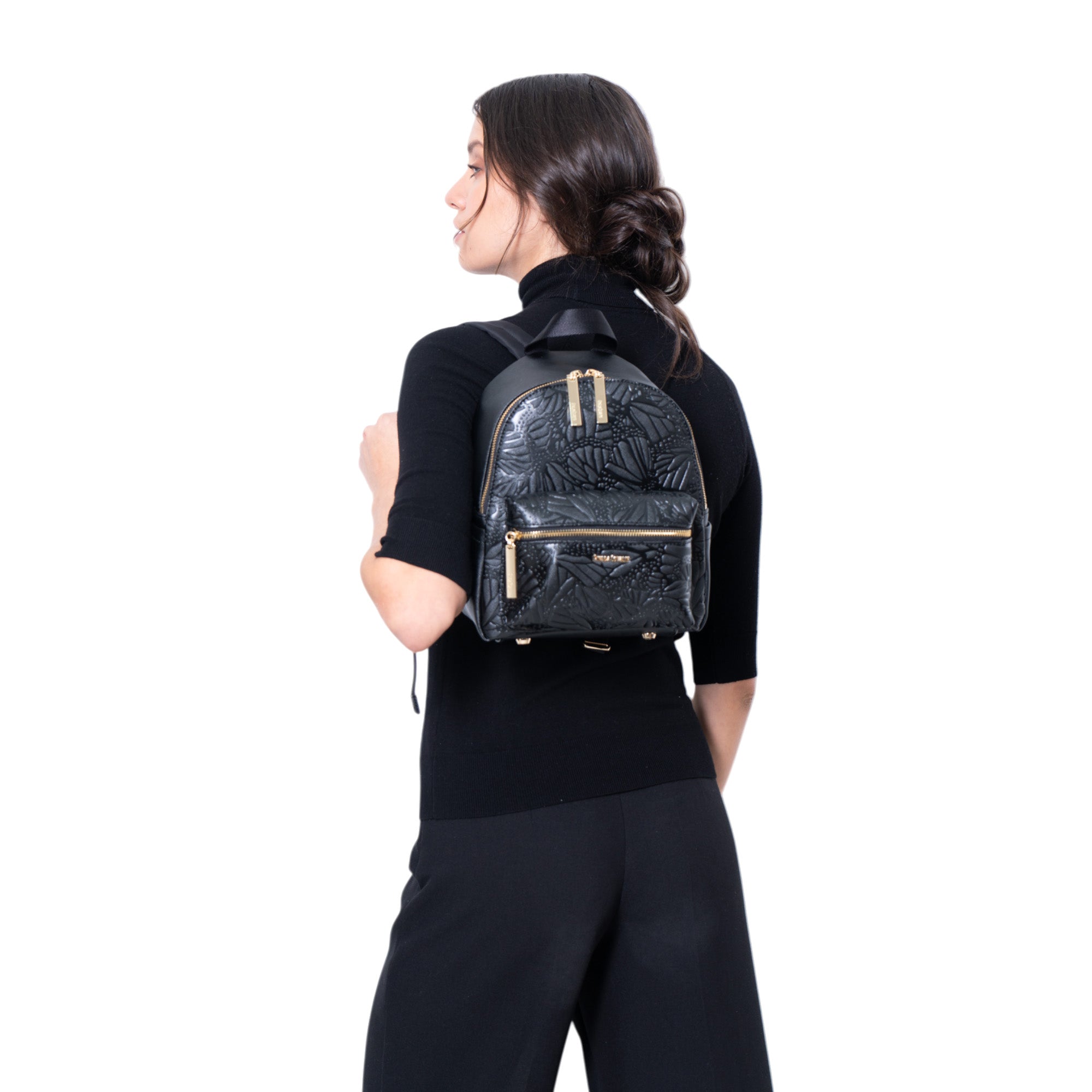 Mini Backpack Nuuk Grabado Mariposa