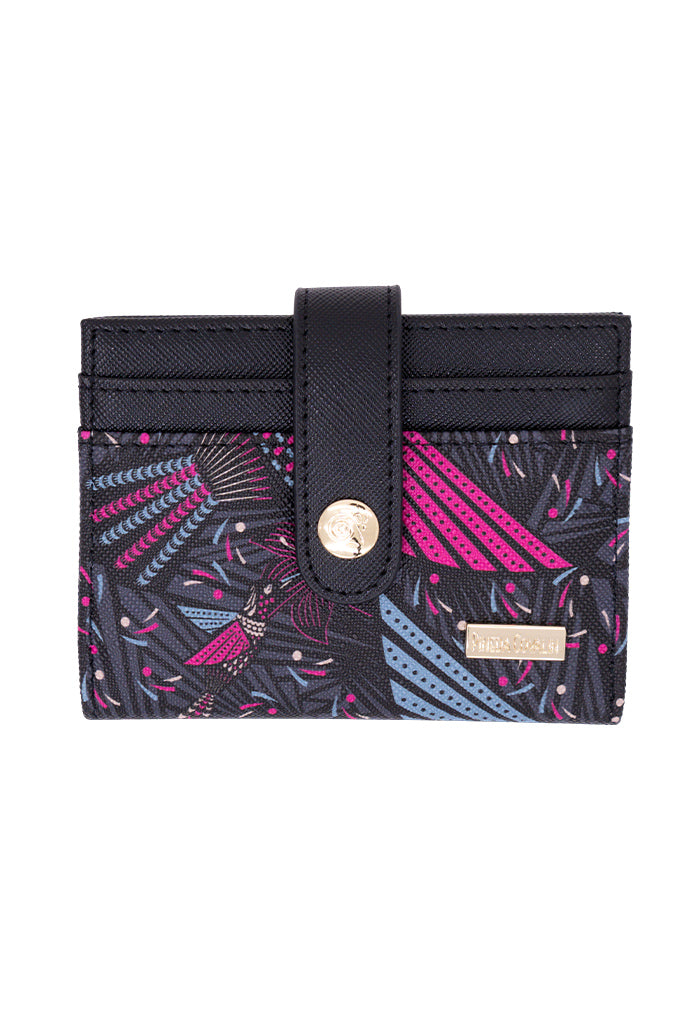 Tarjetero Meent Saffiano Colibrí