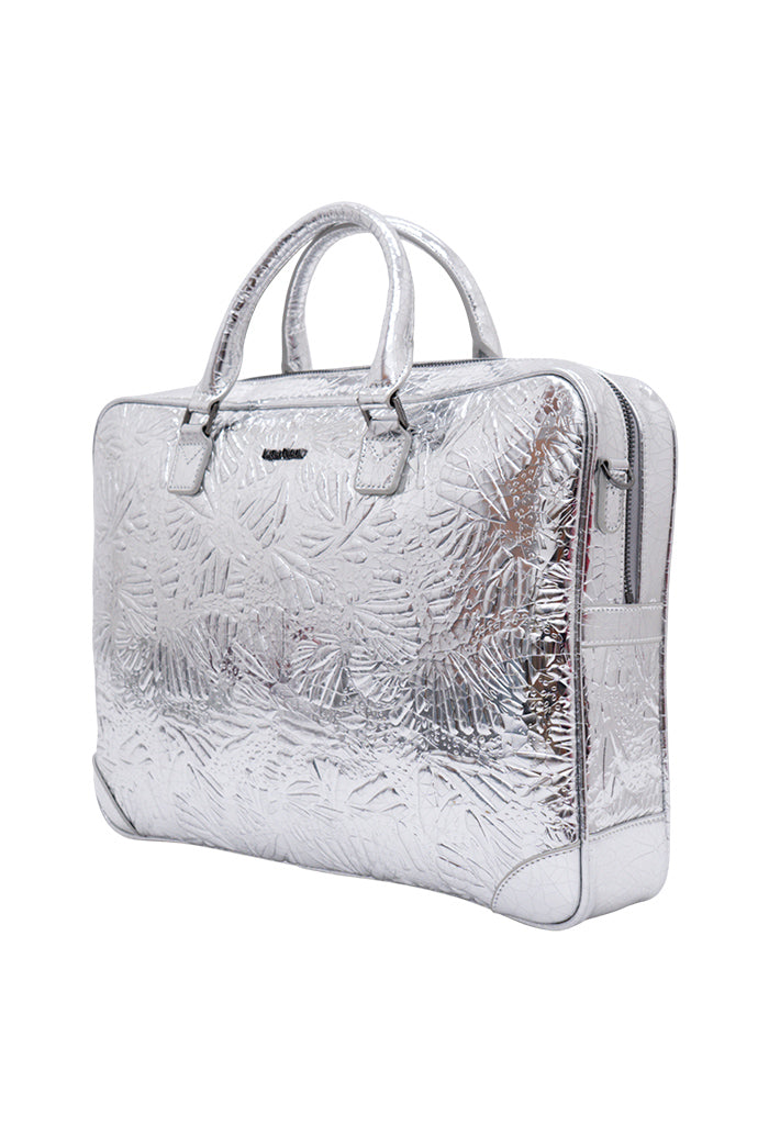 Porta Laptop Tseél de Piel Grabado Mariposa