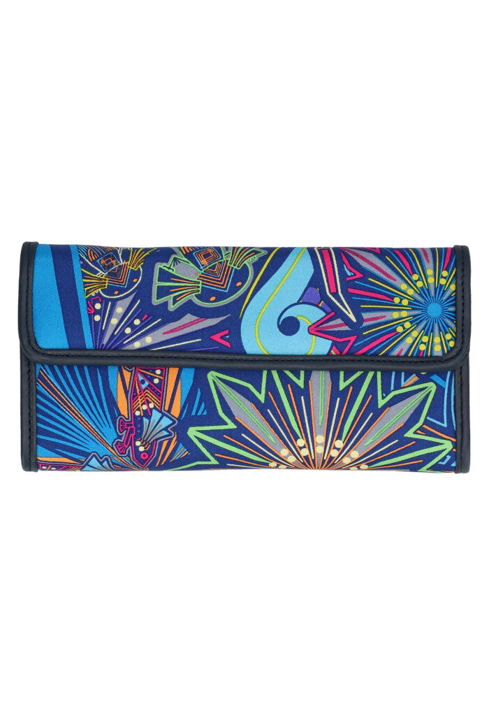 Cartera de Bolsillo Seda Ajolotes