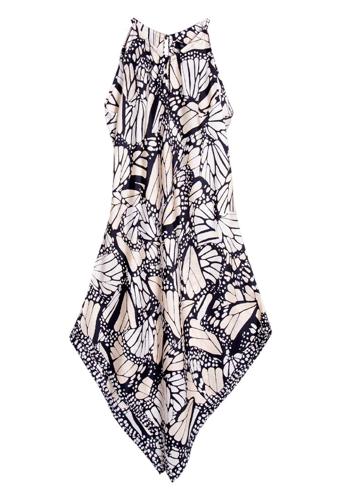 Vestido Largo Mariposa Macro