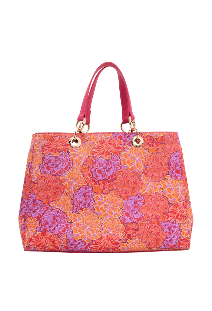 Bolsa Kaxan Saffiano Cempasúchil