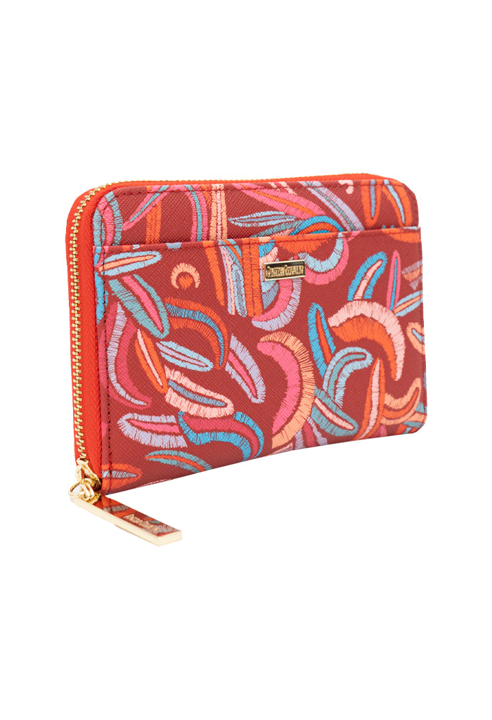 Cartera Mediana Saffiano Quetzalcóatl