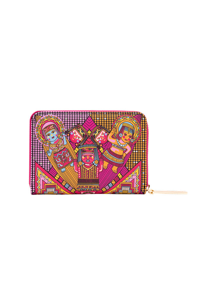 Cartera Mediana Saffiano Caritas Sonrientes Veracruz
