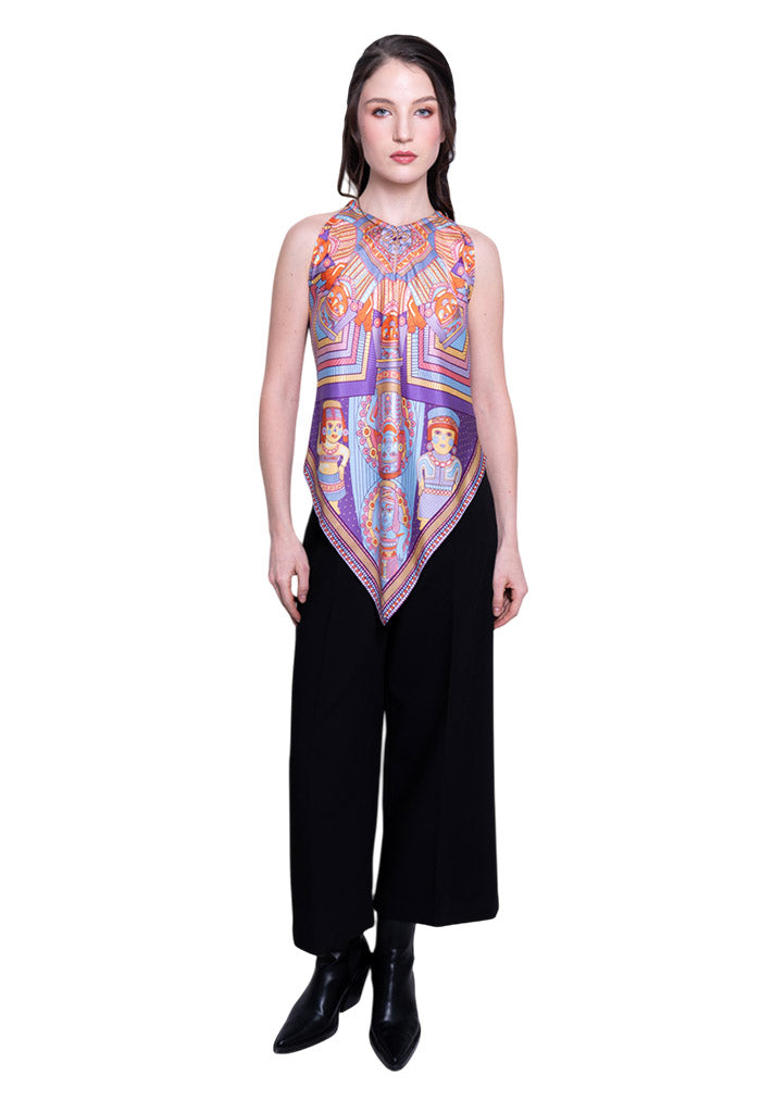 Blusa Cuello Ajustable Caritas Sonrientes Veracruz
