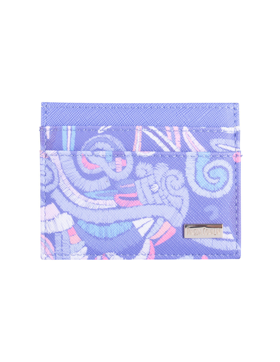 Tarjetero Kuxtal Saffiano Dama Quetzalcóatl