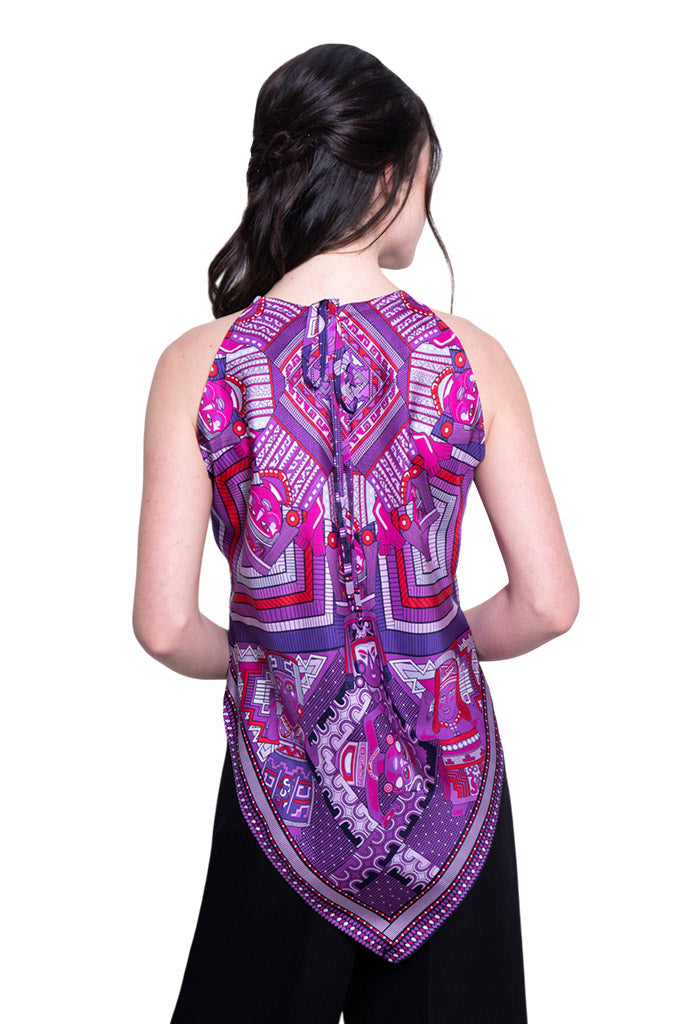 Blusa Cuello Ajustable Caritas Sonrientes Veracruz