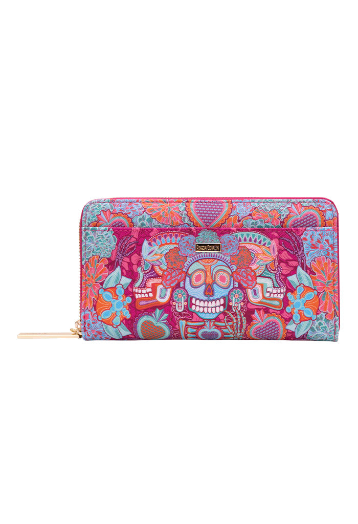 Cartera Grande Saffiano Dia de Muertos Catrina
