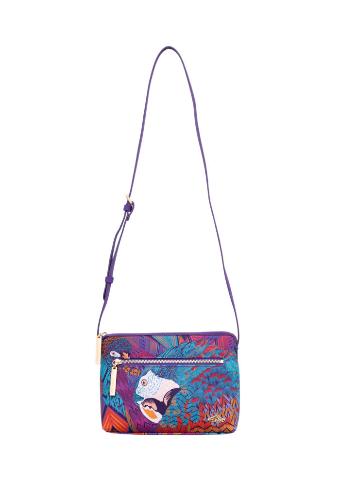 Bolsa Yaakun Saffiano Guacamaya