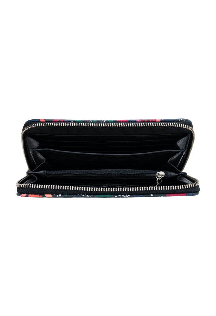 Cartera Grande Vuelo de Mariposa Verde/Rosa