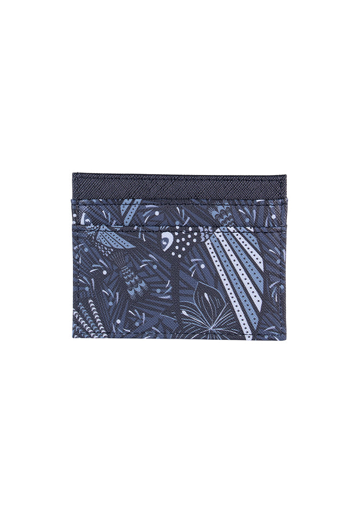 Tarjetero Kuxtal Saffiano Colibrí