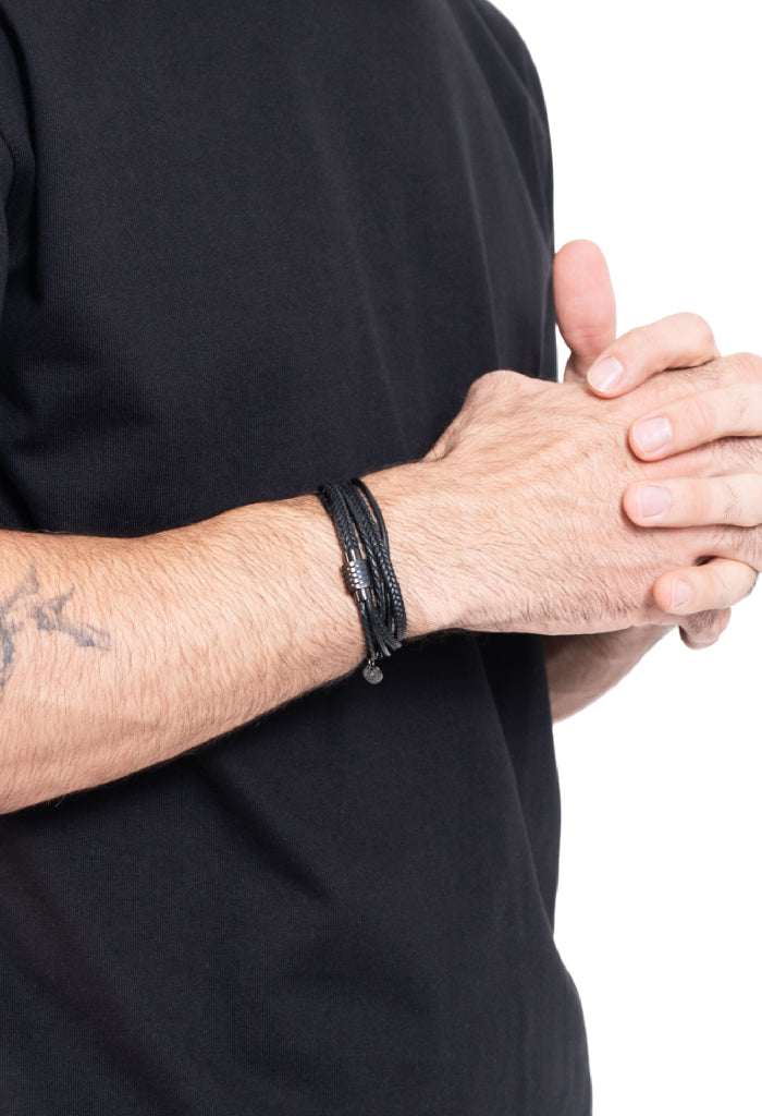 Pulsera de Piel para Caballero