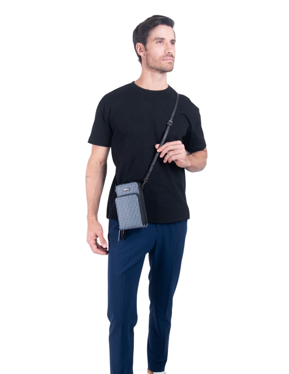 Porta Celular Naab Saffiano Maíz