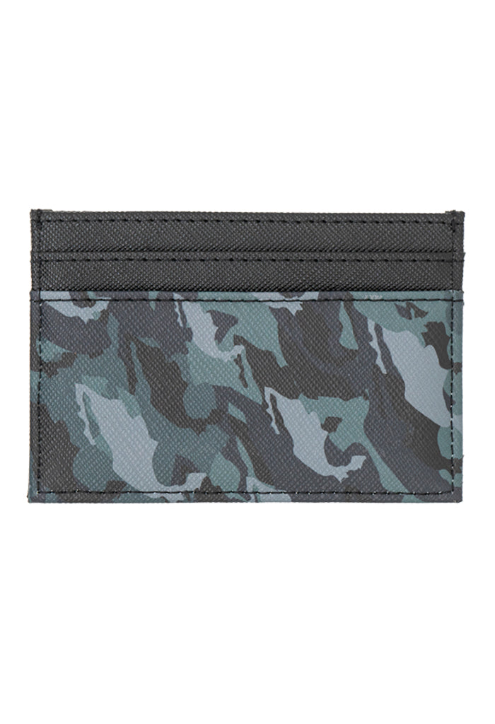 Tarjetero Kuxtal Saffiano México Camouflage