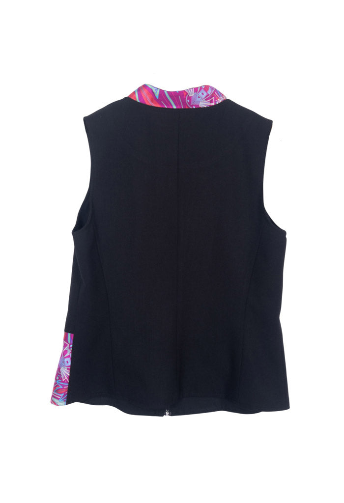 Chaleco Combinado Ajolotes Fucsia