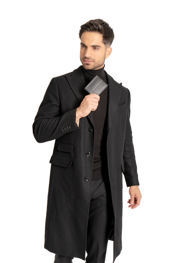 Cartera Semiak Negra Forro Teotihuacán