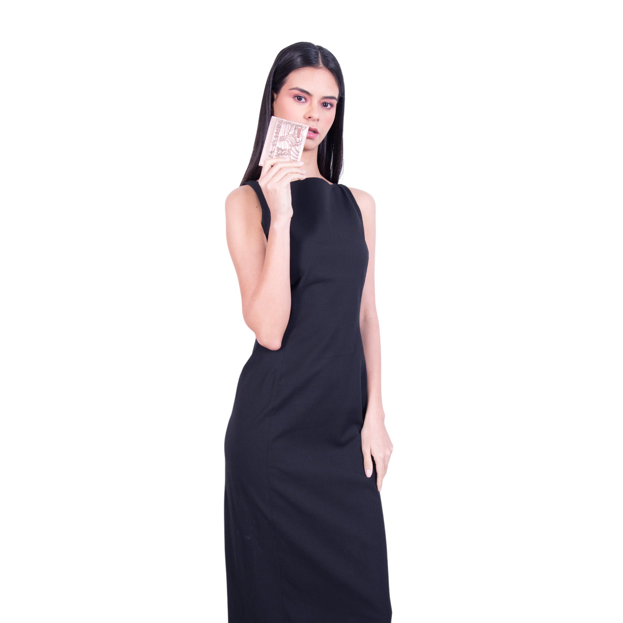 Tarjetero Kuxtal Piel Grabado Mariposa