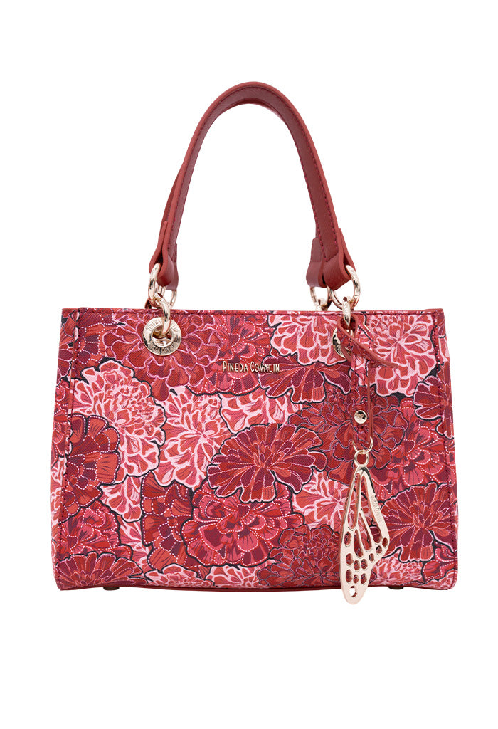 Mini Satchel Kaxan Saffiano Cempasúchil Ofrenda