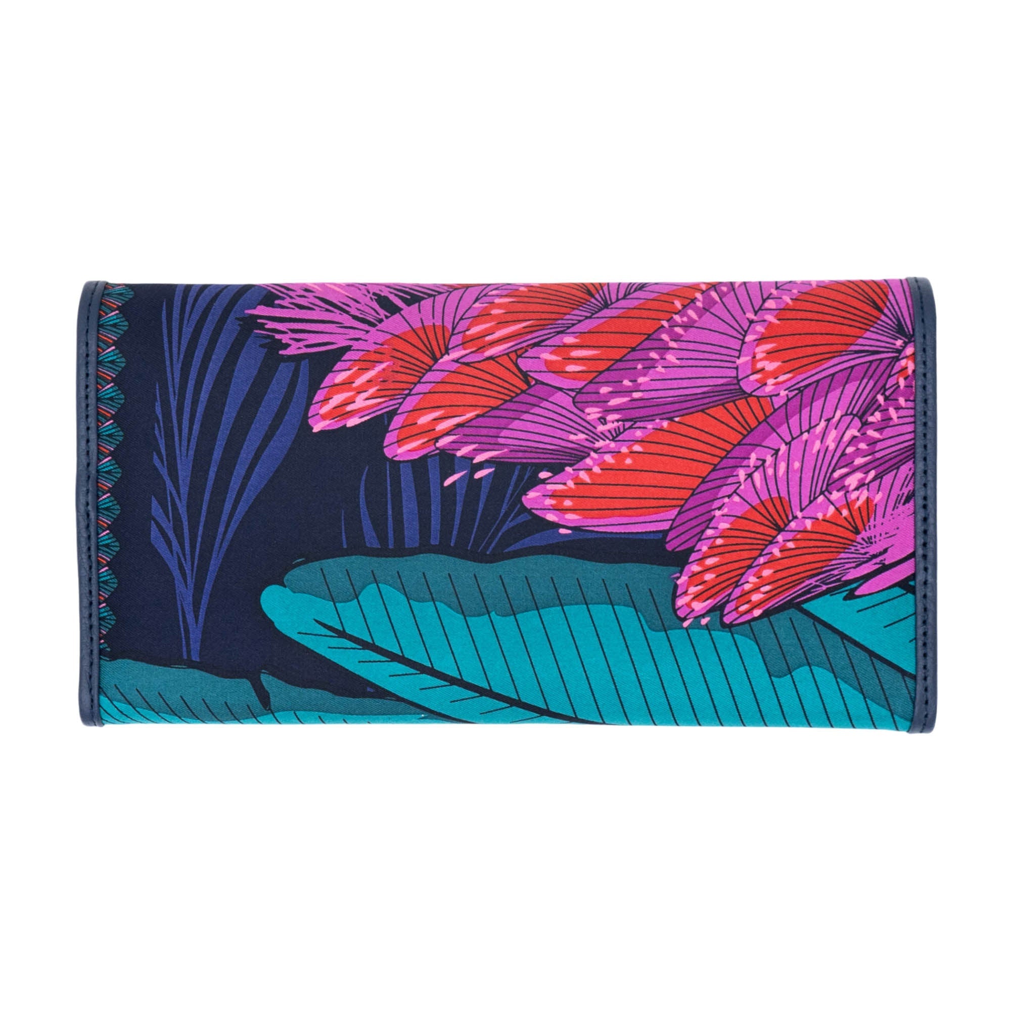 Cartera Bolsillo Negro Guacamaya Original