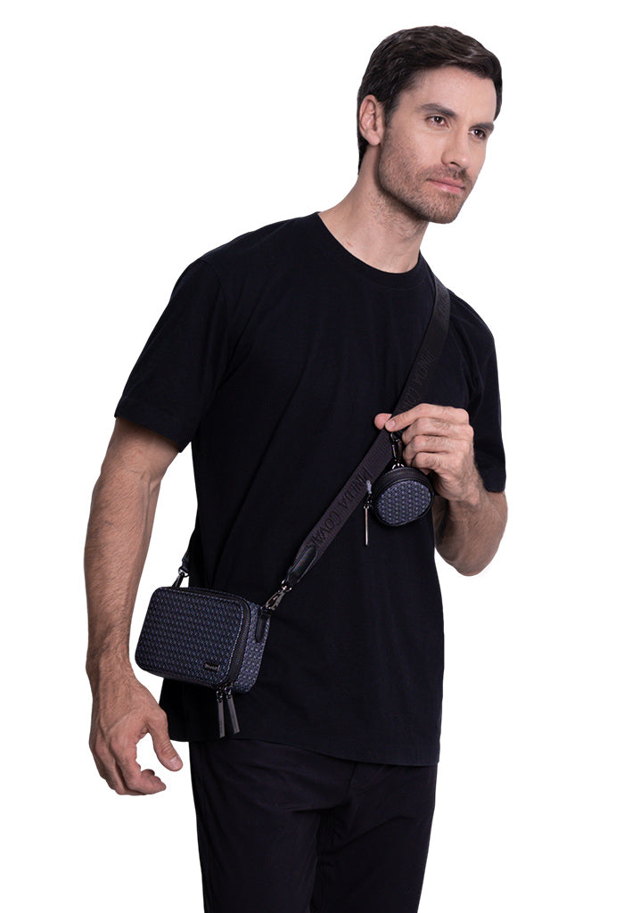 Bolsa Crossbody Utsil Saffiano Grecas Mitla